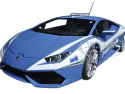 Lamborghini Huracan LP610 Police Car 1/18 Model Car Autoart 74609
