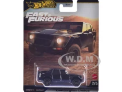 Lamborghini LM002 Black "Fast & Furious" (2009) Movie "Fast & Furious" Series Diecast Model Car by Hot Wheels