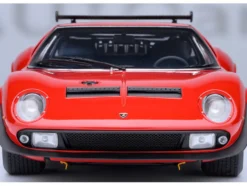 Lamborghini Miura SVR Jota Red 1/18 Model Car by Autoart