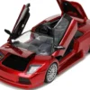 Lamborghini Murcielago Roadster Red Metallic Hyper-Spec Series 1/24 Diecast Model Car Jada 34029