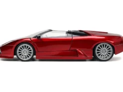 Lamborghini Murcielago Roadster Red Metallic Hyper-Spec Series 1/24 Diecast Model Car Jada 34029
