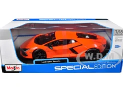 Lamborghini Revuelto Orange "Special Edition" Series 1/18 Diecast Model Car by Maisto