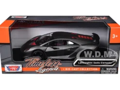 Lamborghini Sesto Elemento Carbon 1/24 Diecast Car Model Motormax 79314