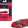 Lamborghini Sian FKP 37 Red Metallic "Speed Icons" Series 1/64 Diecast Model Car by Maisto
