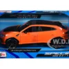 Lamborghini Urus Performante Orange Metallic with Carbon Hood and Top "Special Edition" Series 1/24 Diecast Model Car by Maisto