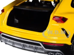Lamborghini Urus Yellow 1/18 Diecast Model Car Bburago 11042