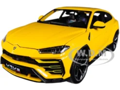 Lamborghini Urus Yellow 1/18 Diecast Model Car Bburago 11042