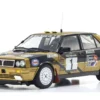 Lancia Delta HF 4WD #1 Fabrizio Tabaton - Luciano Tedeschini Winner "Rally Piancavallo" (1987) 1/18 Diecast Model Car by Kyosho