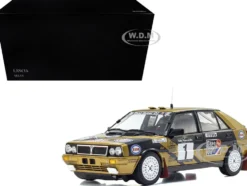 Lancia Delta HF 4WD #1 Fabrizio Tabaton - Luciano Tedeschini Winner "Rally Piancavallo" (1987) 1/18 Diecast Model Car by Kyosho