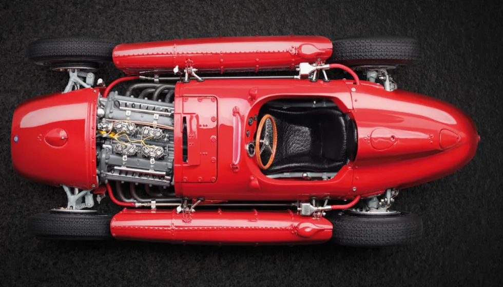 1954-1955 Lancia D50 Red 1/18 Diecast Model Car CMC 175
