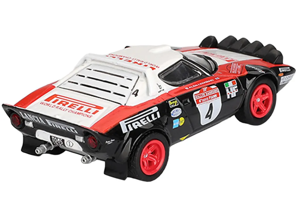 Lancia Stratos HF #4 Markku Alen - Ilkka Kivimaki Winner "Rally Sanremo" (1978) Limited Edition 1/64 Diecast Model Car by Mini GT