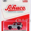 Land Rover Defender Silver European Classics Series Limited Edition 2400 pieces Worldwide 1/64 Diecast Model Car Schuco 8600
