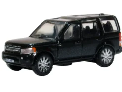 Land Rover Discovery 4 RHD (Right Hand Drive) Santorini Black 1/148 (N) Scale Diecast Model Car by Oxford Diecast