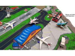 Large International Airport Felt Play Mat Model by Daron