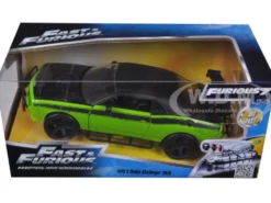 Letty's Dodge Challenger Off Road Green Fast & Furious Movie 1/24 Diecast Model Car Jada 97131