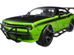 Letty's Dodge Challenger Off Road Green Fast & Furious Movie 1/24 Diecast Model Car Jada 97131