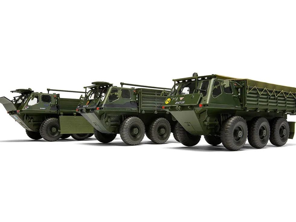 Level 3 Model Kit Alvis FV622 Stalwart Mk.2 Military Truck with 3 Scheme Options 1/35 Plastic Model Kit by Airfix