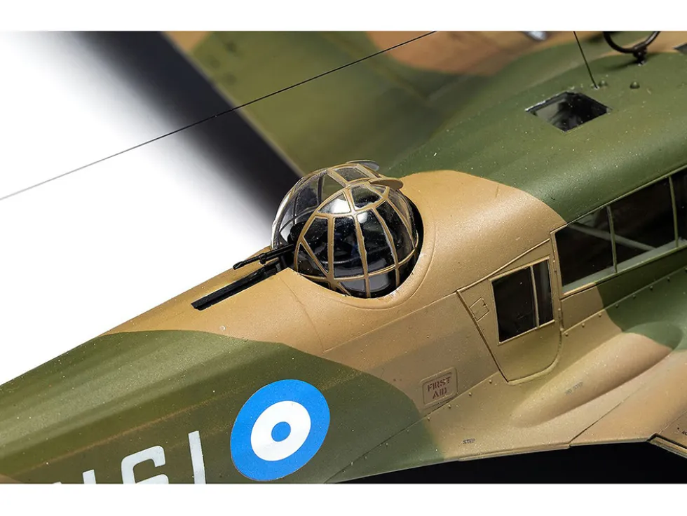 Level 3 Model Kit Avro Anson Mk.I Aircraft with 3 Scheme Options 1/48 Plastic Model Kit by Airfix