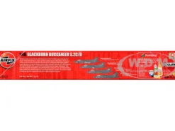 Level 4 Model Kit Blackburn Buccaneer S.2C/D Attack Aircraft with 4 Scheme Options 1/48 Plastic Model Kit by Airfix