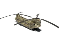Level 3 Model Kit Boeing Chinook HC.1 (Late Production) Helicopter with 2 Scheme Options 1/72 Plastic Model Kit by Airfix