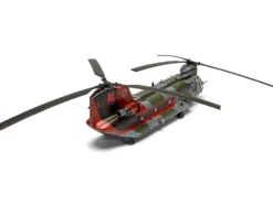 Level 3 Model Kit Boeing Chinook HC.1 (Late Production) Helicopter with 2 Scheme Options 1/72 Plastic Model Kit by Airfix
