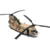 Level 3 Model Kit Boeing Chinook HC.1 Helicopter with 2 Scheme Options 1/72 Plastic Model Kit by Airfix