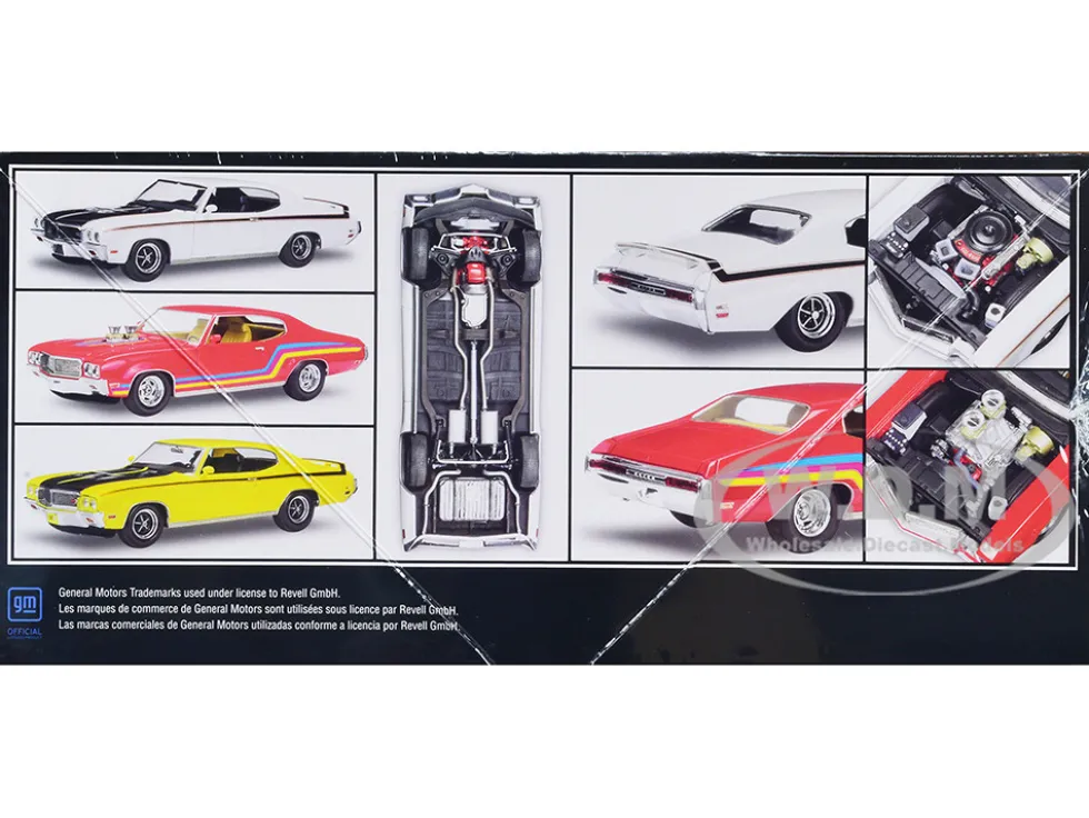 Level 4 Model Kit 1970 Buick GSX 2-in-1 Kit 1/24 Scale Model Revell 85-4522