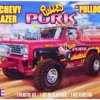 Level 4 Model Kit 1978 Chevrolet Blazer Pickup Truck Pulled Pork Pulldozer 1/24 Scale Model Revell 14532