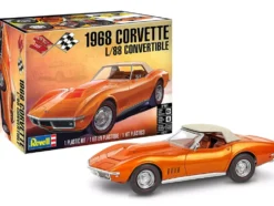 Level 4 Model Kit 1968 Chevrolet Corvette L/88 Convertible 2-in-1 1/25 Scale Model by Revell