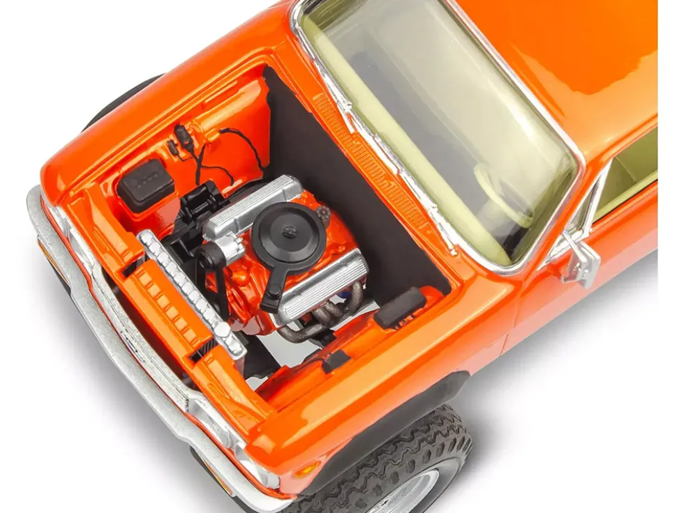 Level 4 Model Kit Chevrolet LUV 4x4 Pickup Truck "High Roller" 1/24 Scale Model by Revell