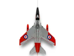 Level 2 Model Kit Folland Gnat T.1 Fighter Aircraft with 2 Scheme Options 1/48 Plastic Model Kit by Airfix
