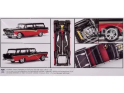 Level 5 Model Kit 1957 Ford Del Rio Ranch Wagon 2-in-1 Kit 1/25 Scale Model by Revell