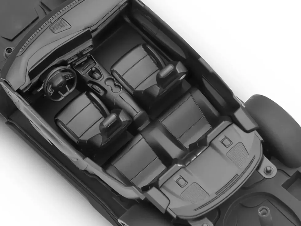 Level 3 Model Kit 2024 Ford Mustang GT 2-in-1 Kit (Click System) 1/25 Scale Model by Revell