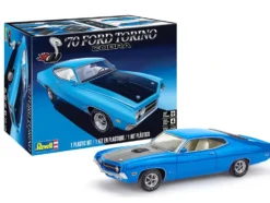 Level 4 Model Kit 1970 Ford Torino Cobra 1/25 Scale Model by Revell