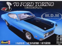 Level 4 Model Kit 1970 Ford Torino Cobra 1/25 Scale Model by Revell