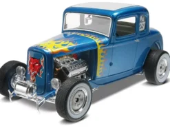 Level 5 Model Kit 1932 Ford 5 Window Coupe 2 in 1 Kit 1/25 Scale Model Revell 85-4228