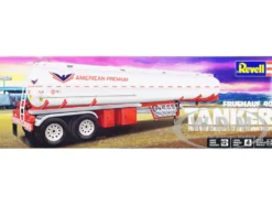 Level 4 Model Kit Fruehauf 40 Tanker Trailer 1/32 Scale Model Revell 14536