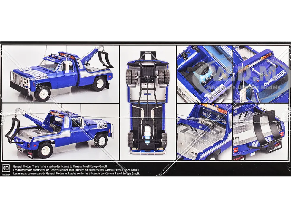 Level 4 Model Kit 1979 GMC Wrecker Tow Truck "Captain Hook" 1/25 Scale Model by Revell