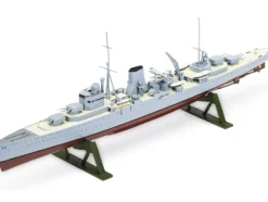 Level 3 Model Kit HMS Ajax Light Cruiser 1/600 Plastic Model Kit by Airfix