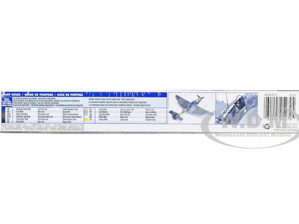Level 4 Model Kit Junkers STUKA JU 87G 1 Tank Buster Bomber Aircraft 1/48 Scale Model Revell 85-5270