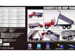 Level 5 Model Kit Kenworth W 900 Dump Truck 1/25 Scale Model Revell 12628