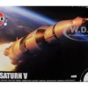 Level 3 Model Kit NASA Saturn V Rocket Gift Set 1/144 Plastic Model Kit by Airfix
