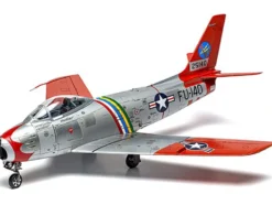 Level 2 Model Kit North American F-86F Sabre Aircraft with 2 Scheme Options 1/48 Plastic Model Kit by Airfix