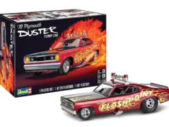 Level 4 Model Kit 1970 Plymouth Duster Funny Car 1/24 Scale Model Revell 14528