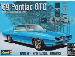 Level 4 Model Kit 1969 Pontiac GTO 2 in 1 Kit 1/24 Scale Model Revell 14530