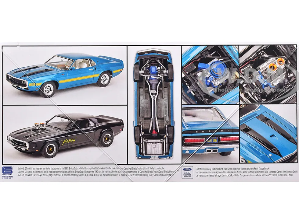 Level 4 Model Kit 1970 Shelby GT-500 1/25 Scale Model by Revell