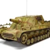 Level 3 Model Kit Sturmpanzer IV Brummbar "Mid Version" Tank with 2 Scheme Options 1/35 Plastic Model Kit by Airfix