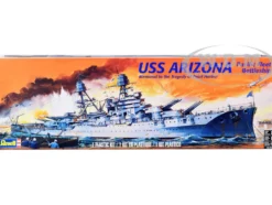 Level 4 Model Kit USS Arizona Pacific Fleet Battleship Memorial to the Tragedy of Pearl Harbor 1/426 Scale Model Revell 85-0302