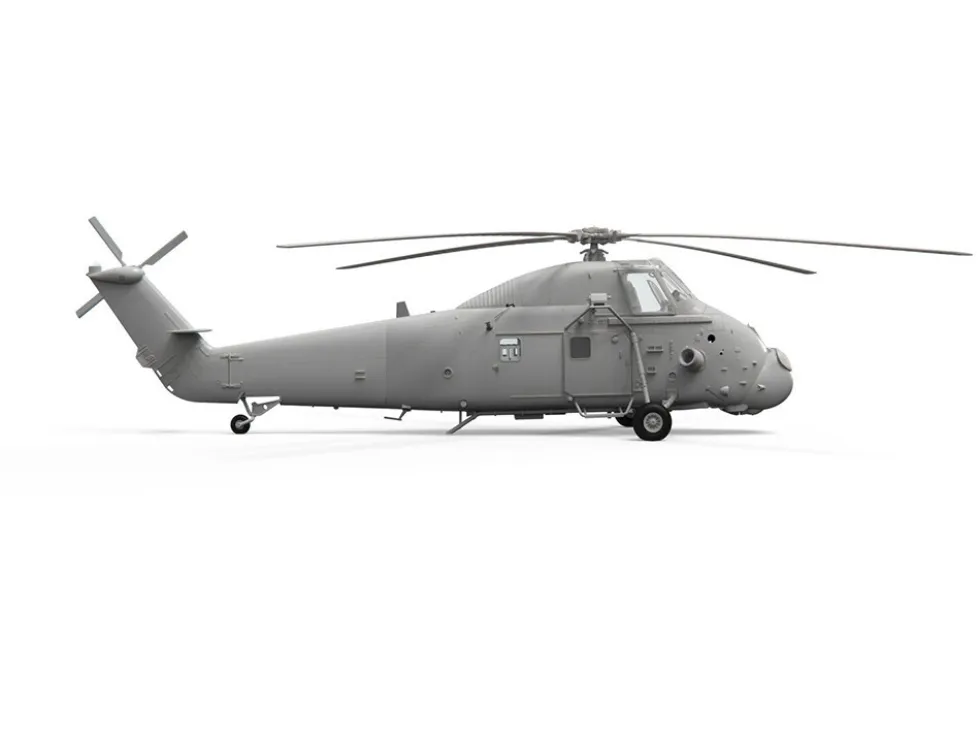 Level 2 Model Kit Westland Wessex HC.2 Helicopter with 3 Scheme Options 1/72 Plastic Model Kit by Airfix