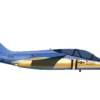 Lockheed Alpha Jet Aircraft "VTX-TS Competition" United States Navy "Military" Series 1/72 Diecast Model Airplane by Herpa